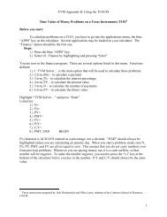 Time Value of Money Problems on a Texas Instruments TI-83