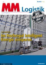 Energiesparen im Lager - Kardex