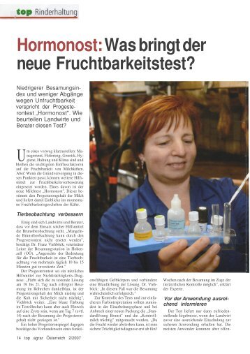 Hormonost:Was bringt der neue Fruchtbarkeitstest?