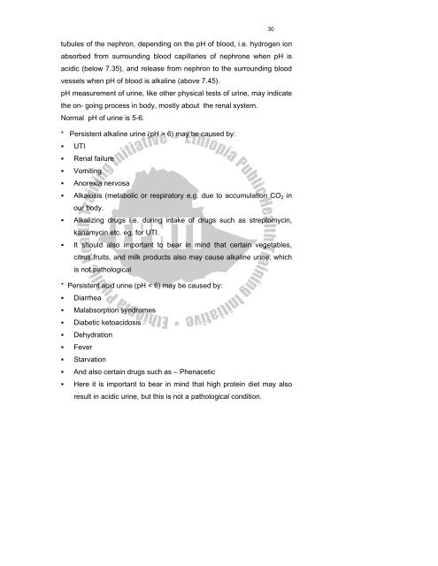 Urinalysis - The Carter Center