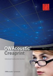 OWAcoustic ® Creaprint – Druckschrift 891 [PDF, 661 KB]