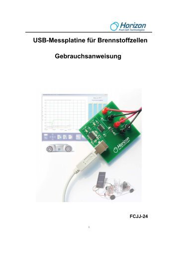 USB-Messplatine für Brennstoffzellen ... - Electronic.hu