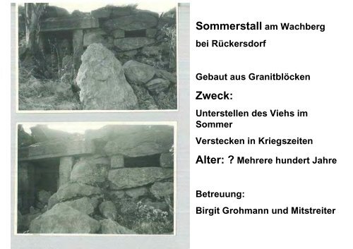 und Denkmalschutz = Heimatschutz - Landesamt für Archäologie