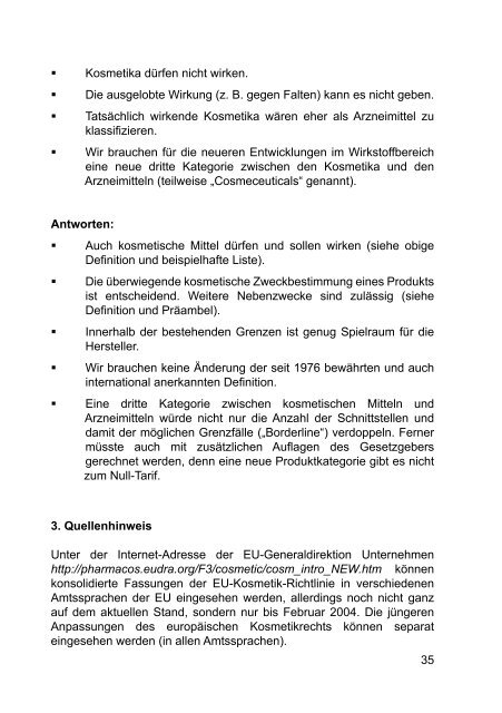 Versprechen und Wirkung von Kosmetika - Procter & Gamble