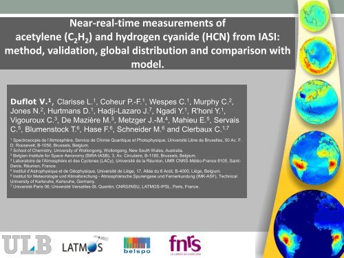 Near-real-time measurements of acetylene (C2H2 ... - Cnes IASI 2013