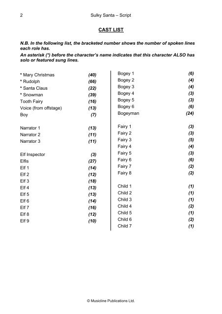 Script Sulky Santa.pdf - Musicline