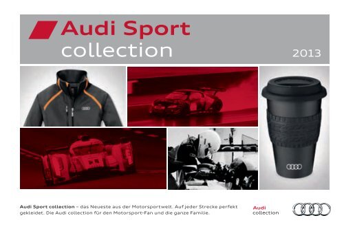 Audi Sport collection Katalog 2013 (7 MB)