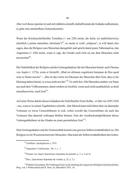 DIE GOTTESFRAGE HEUTE - von Prof. Dr. Joseph Schumacher