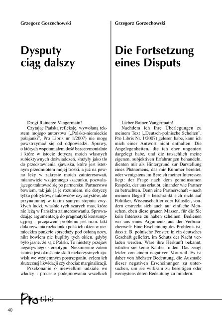 Cały numer 21 w jednym pliku PDF - Pro Libris - Wojewódzka i ...