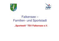 Sportwelt Präsentation - und Sportverein Falkensee e.V.