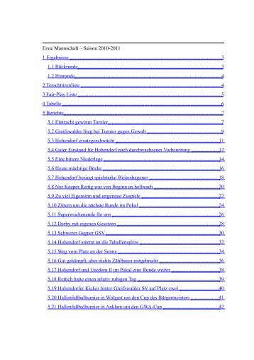 erste_mannschaft_2010-2011.pdf - SV Hohendorf 69 eV