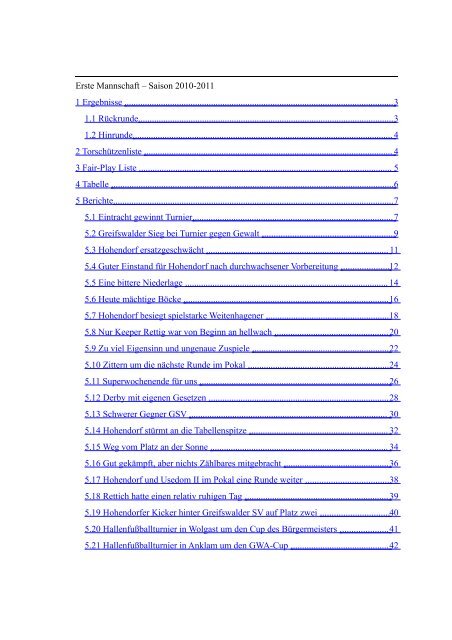 erste_mannschaft_2010-2011.pdf - SV Hohendorf 69 eV