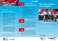 Mit Rad und Bahn durch Bayern - Bayernbike