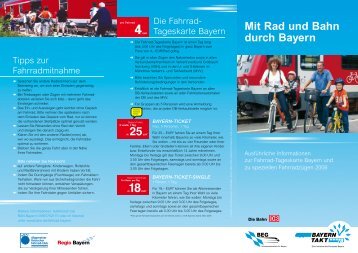 Mit Rad und Bahn durch Bayern - Bayernbike