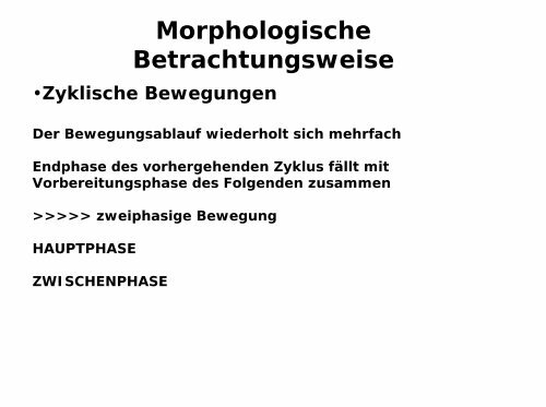 Betrachtungsweisen von Bewegungen - h-schlenke.de