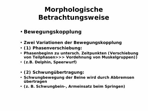 Betrachtungsweisen von Bewegungen - h-schlenke.de