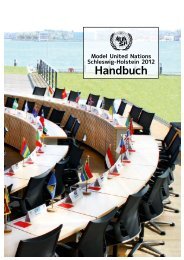 Handbuch - Deutsche Model United Nations eV