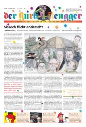 Sissech flickt anderscht - Volksstimme