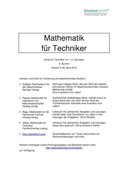 Skript - Bioconsult.ch