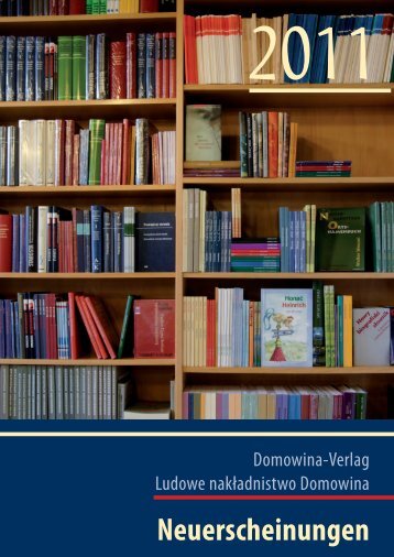 Neuerscheinungen - Domowina-Verlag Bautzen