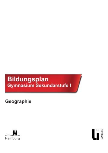 Hier noch einmal der Bildungsplan der Sekundarstufe 1 in Geographie