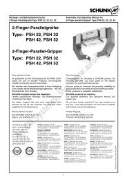 PSH 22, PSH 32 PSH 42, PSH 52 - Air-Oil Systems, Inc.