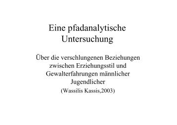 Kausalanalyse Beispiel