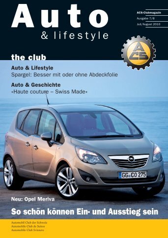 Auto Lifestyle - ACS Automobil-Club der Schweiz