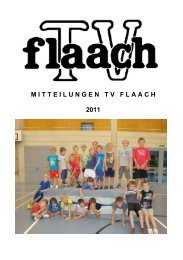 Mitteilungsblatt November 2011 - TV Flaach