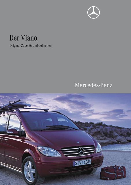 Der Viano. Original-Zubehör und Collection. - Mercedes-Benz ...