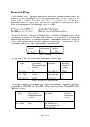 Topologische Felder