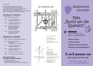 klicken zum Flyer... - Reit- und Fahrverein Weisenheim