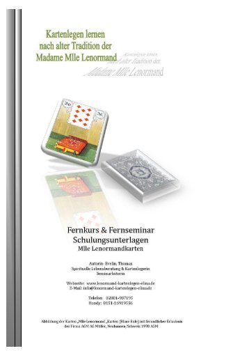Download - Wahrsagerin & Kartenlegerin mit Mlle Lenormand ...