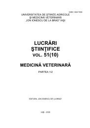 medicină veterinară - Ion Ionescu de la Brad