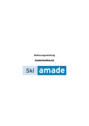 Bedienungsanleitung Feratel Deskline 3.0 - Ski amadé