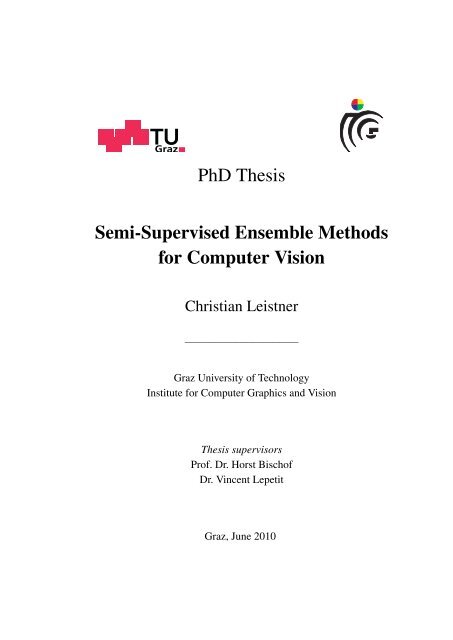 computer vision thesis