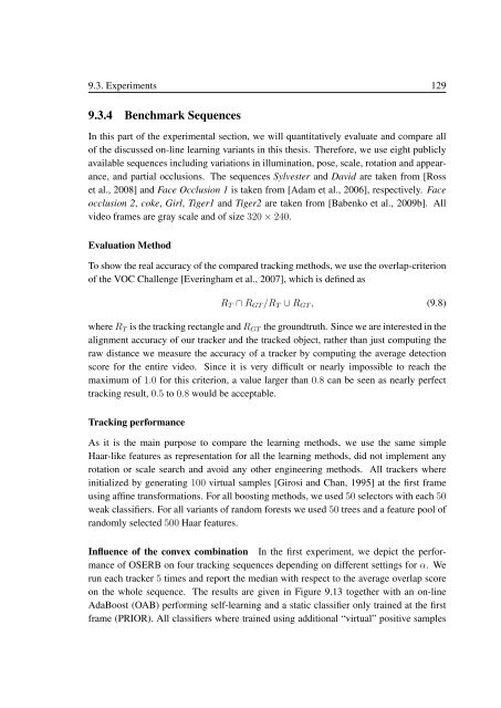 PhD Thesis Semi-Supervised Ensemble Methods for Computer Vision