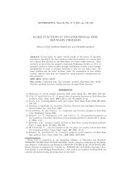 φ-like functions in two-dimensional free boundary problems