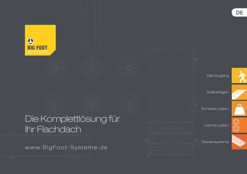 Die Komplettlösung für Ihr Flachdach - Big Foot Systems