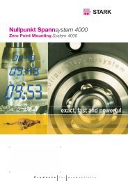Nullpunkt Spannsystem 4000 / Zero Point Mounting System 4000