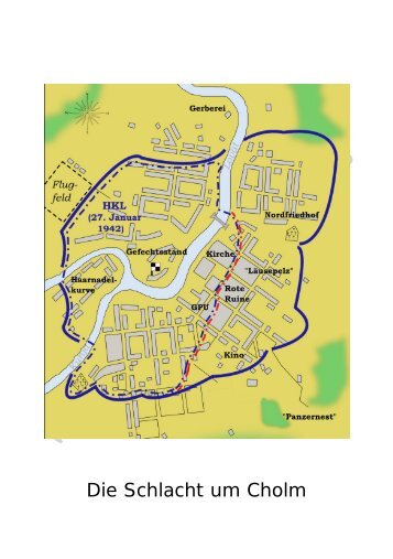 Die Schlacht um Cholm - Feldpost 2. Weltkrieg