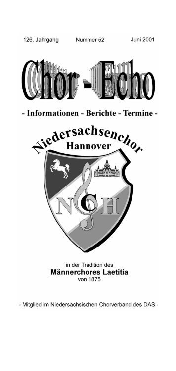 Nr.52 - Niedersachsenchor