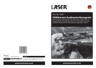 Glühkerzen-Ausbauwerkzeugsatz - Laser Tools