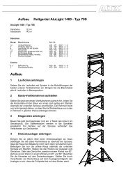 Aufbau- und Benutzungsanleitung Typ 70 S