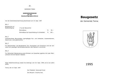 14_1_Baugesetz 1995, Stand Jan 05.pdf - Tenna