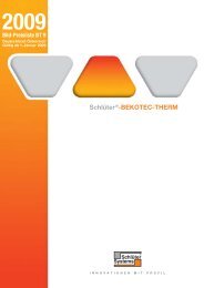 Schlüter®-BEKOTEC-THERM - Bekotec-therm.de