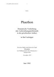 Phaethon - ein dramatisches Gedicht - Gerhard Grabbe