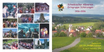 Schwäbischer Albverein Ortsgruppe  Schörzingen - beim ...