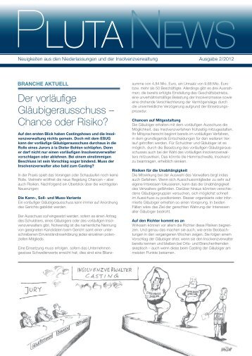 anzeigen - PLUTA Rechtsanwalts GmbH