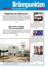 Höganäs på offensiven